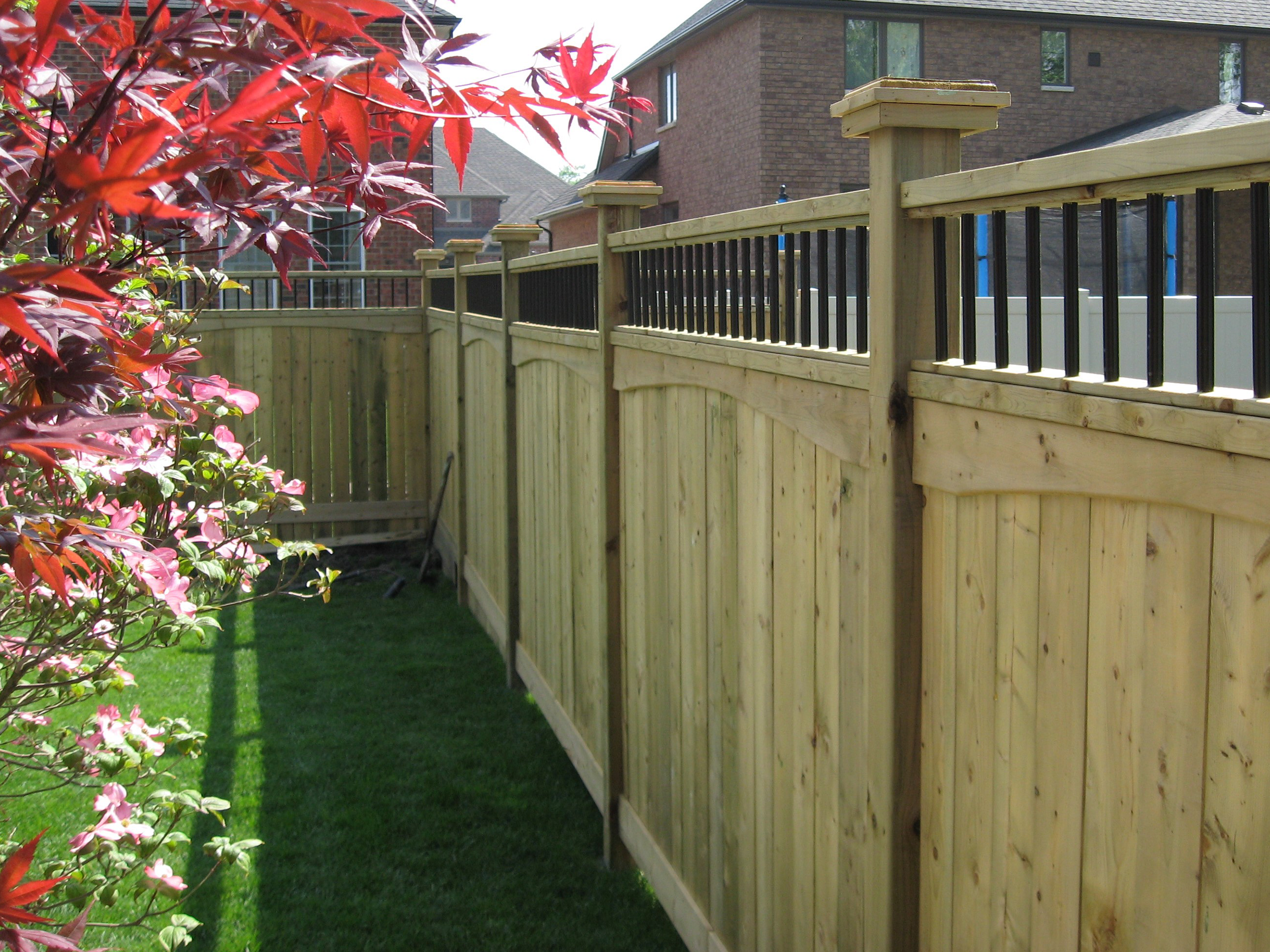 wood fence